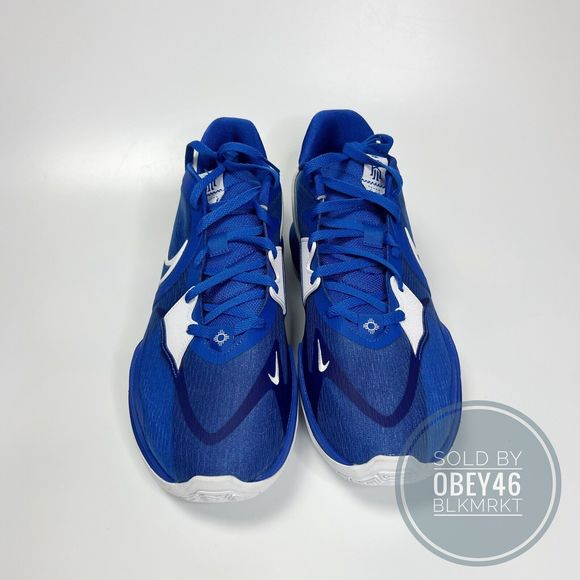 Nike Kyrie 5 Low TB Basketball Shoes Game Royal Blue White DO9617-401 Sz 14 main image 4